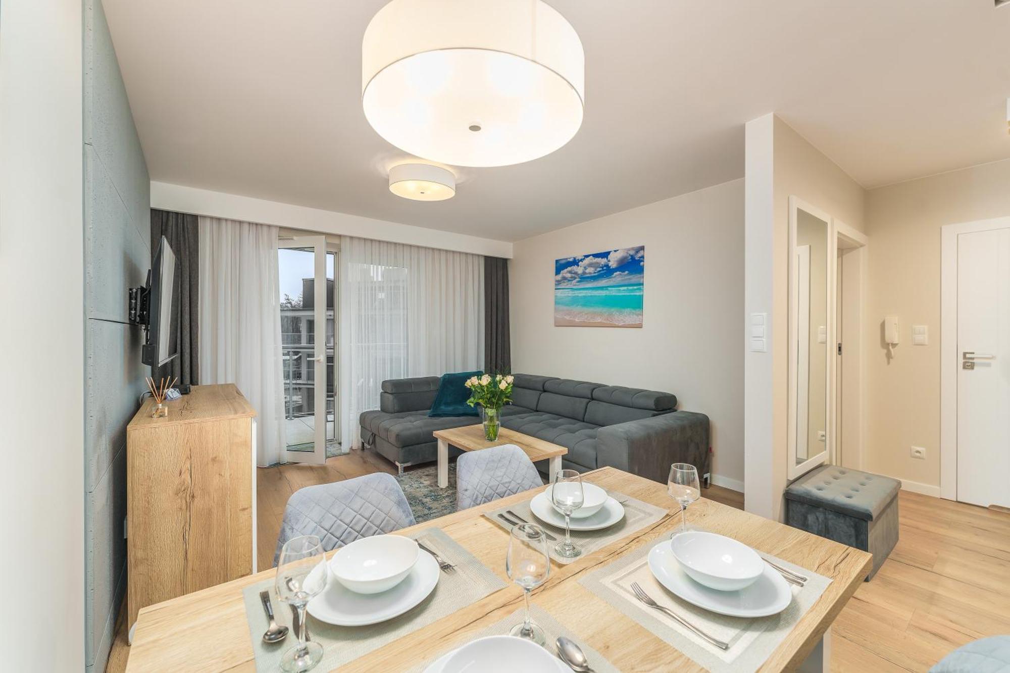 Apartament Szafir W Budynku Basenowym Morska Klifowa 里沃 外观 照片